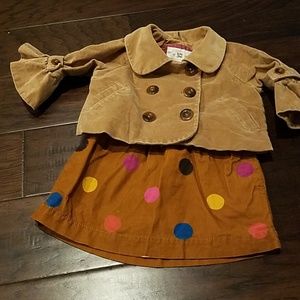 fall outfit skirt and jacket